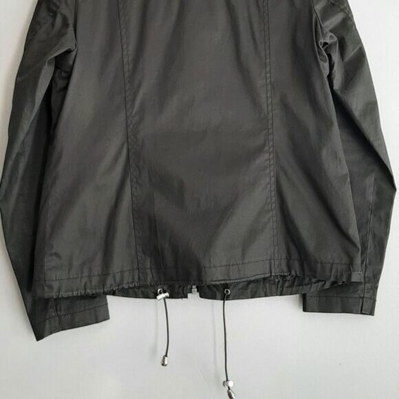 SAM EDELMAN Full-Zip Utility Jacket  Windbreaker Black Sz XS - Picture 9 of 13